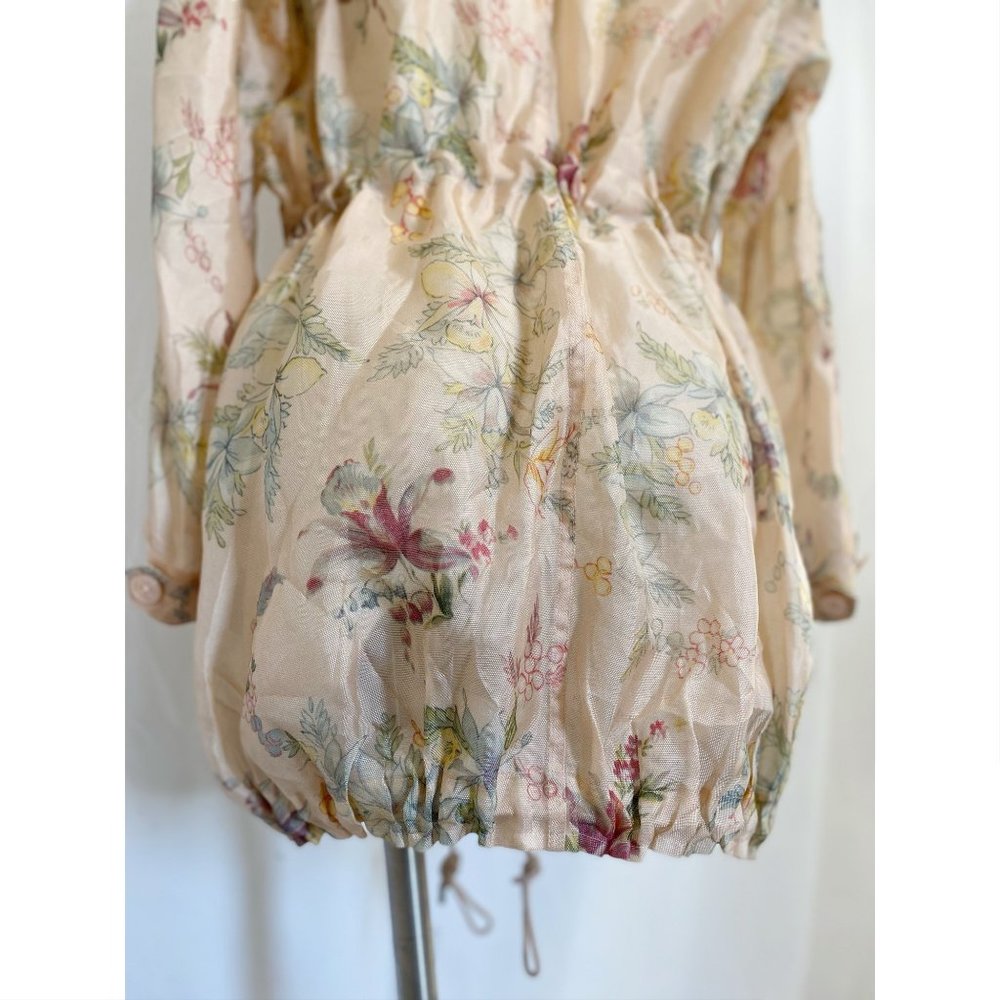 Ralph Lauren Purple Label Silk Organza Floral Orch - Picture 11 of 15